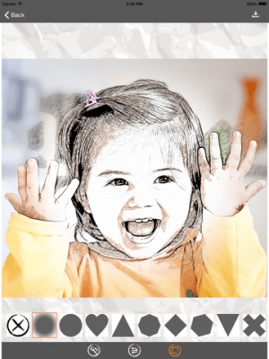 Скриншот приложения Sketch Me! Sketch&Cartoon - №3