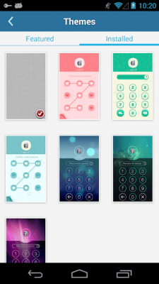 Скриншот приложения AppLock Theme 7 - №3