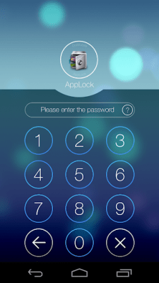 Скриншот приложения AppLock Theme 7 - №5