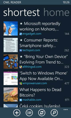 Скриншот приложения Owl Reader - №7