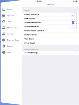 Скриншот приложения ThinkfreeOffice viewer - №5