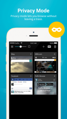 Скриншот приложения Puffin Browser Pro - №6