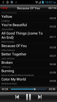 Скриншот приложения Timer Music Player - №4