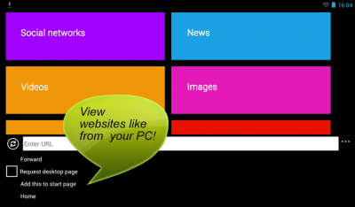 Скриншот приложения 2G Speed Up Browser - №1