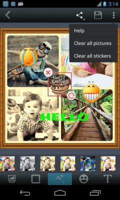 Скриншот приложения Photo collage editor - №4