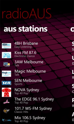 Скриншот приложения radioAUS - №4