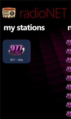 Скриншот приложения radioNET - №5