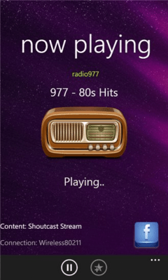 Скриншот приложения radio977 - №2