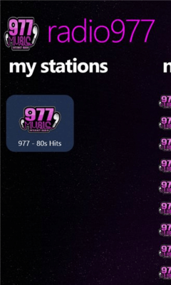 Скриншот приложения radio977 - №4
