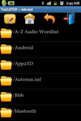 Скриншот приложения Text to PDF Converter-Offline - №7