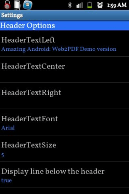 Скриншот приложения Web to PDF Converter - №5