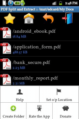 Скриншот приложения PDF Cutter - №6