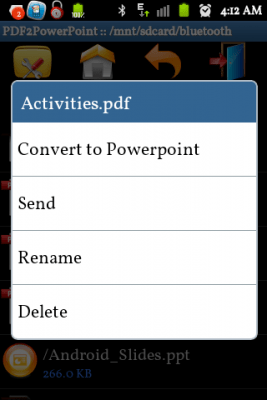 Скриншот приложения PDF to PowerPoint Converter - №3