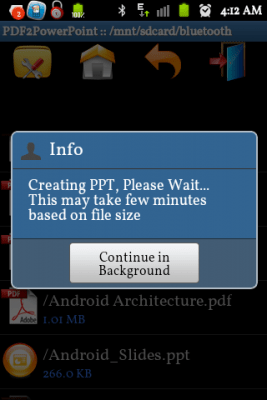 Скриншот приложения PDF to PowerPoint Converter - №4