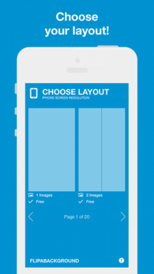Скриншот приложения Flipabackground - №5