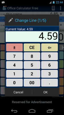 Скриншот приложения Office Calculator Free - №11