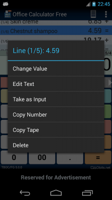 Скриншот приложения Office Calculator Free - №12
