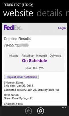 Скриншот приложения Package Tracker - №4