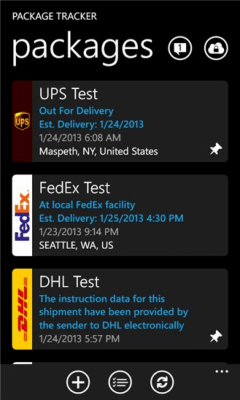 Скриншот приложения Package Tracker - №7