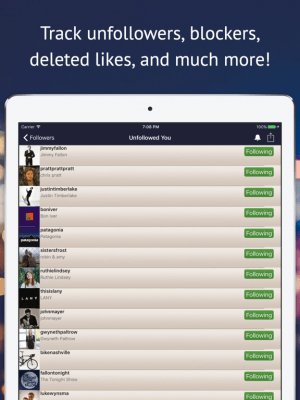 Скриншот приложения Followers Track for Instagram! - №4