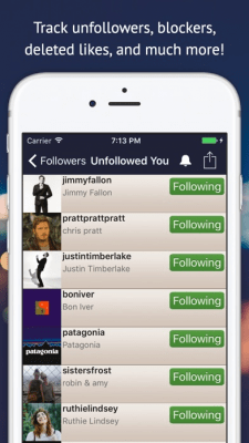 Скриншот приложения Followers Track for Instagram! - №6