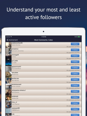 Скриншот приложения Followers Track for Instagram! - №10