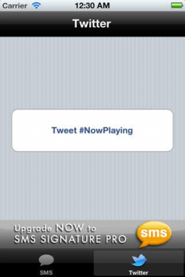 Скриншот приложения SMS Signature Free - №4