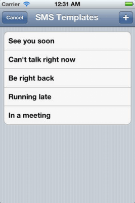 Скриншот приложения SMS Signature Free - №5