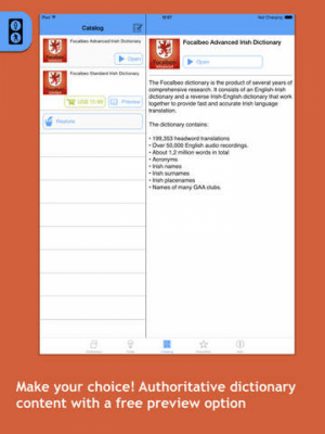 Скриншот приложения Focalbeo Dictionaries - №5