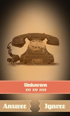 Скриншот приложения Retro Theme for BIG! caller ID - №1