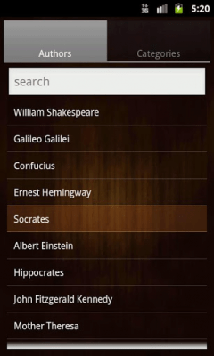 Скриншот приложения Awesome Quotes Free - №3
