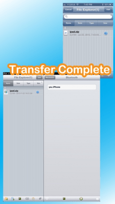 Скриншот приложения Bluetooth U(Share files and Photo Library) - №5
