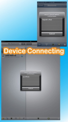 Скриншот приложения Bluetooth U(Share files and Photo Library) - №6