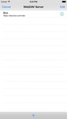 Скриншот приложения My WebDAV - №8