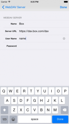 Скриншот приложения My WebDAV - №9