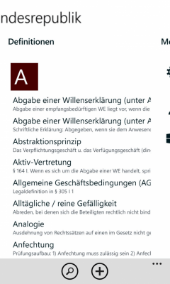 Скриншот приложения Gesetze der BRD - №5