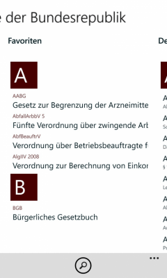 Скриншот приложения Gesetze der BRD - №6