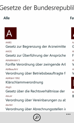 Скриншот приложения Gesetze der BRD - №7
