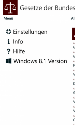 Скриншот приложения Gesetze der BRD - №8