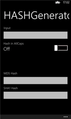 Скриншот приложения HashGenerator - №3