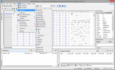 Скриншот приложения Hex Workshop - №5