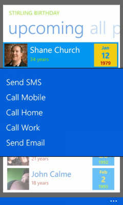 Скриншот приложения Stirling Birthday - №7
