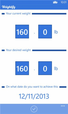 Скриншот приложения Weightify - №6