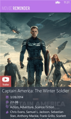 Скриншот приложения Movie Reminder - №5