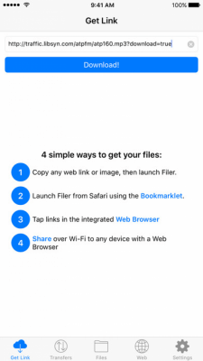 Скриншот приложения Filer Lite - №6