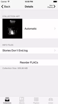 Скриншот приложения FLAC Player - №5