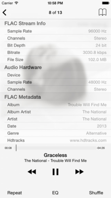 Скриншот приложения FLAC Player - №9