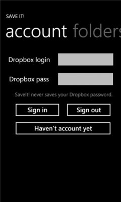Скриншот приложения Save It! - №3