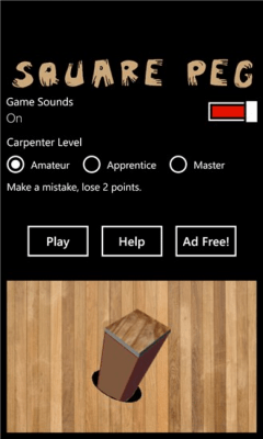 Скриншот приложения Square Peg - №1