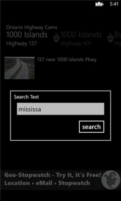 Скриншот приложения Ontario Hwy Cams - №3